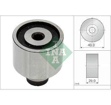 Vratná/vodicí kladka, ozubený řemen INA 532 0623 10