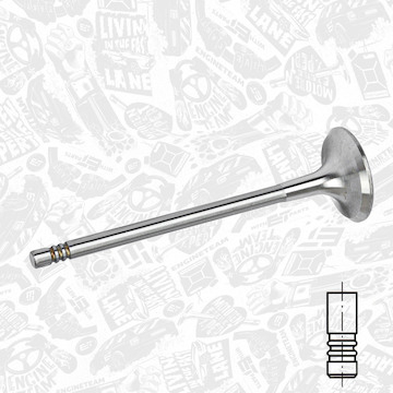 Výfukový ventil ET ENGINETEAM VE0166