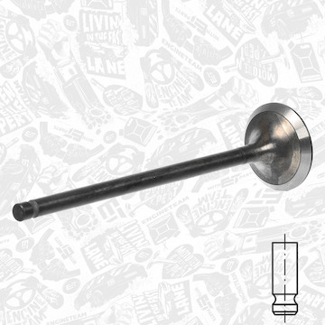 Výfukový ventil ET ENGINETEAM VE0191