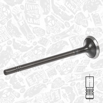 Výfukový ventil ET ENGINETEAM VE0198