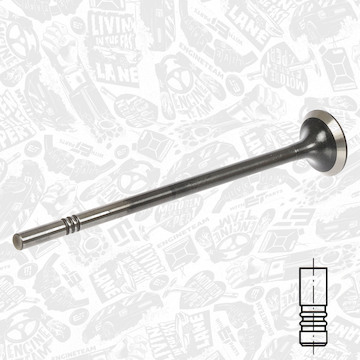 Výfukový ventil ET ENGINETEAM VE0200