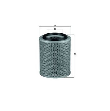 Vzduchový filtr MAHLE ORIGINAL LX 498