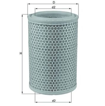 Vzduchový filtr MAHLE ORIGINAL LX 660