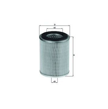 Vzduchový filtr MAHLE ORIGINAL LX 830