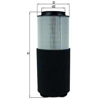 Vzduchový filtr MAHLE ORIGINAL LX 976