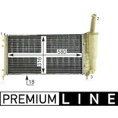 Chladič, chlazení motoru MAHLE ORIGINAL CR 1994 000P