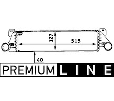 Chladič turba MAHLE ORIGINAL CI 49 000P