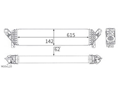 Chladič turba MAHLE ORIGINAL CI 766 000S