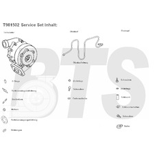Dmychadlo, plnění BTS Turbo T981502
