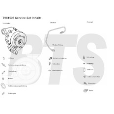 Dmychadlo, plnění BTS Turbo T981503