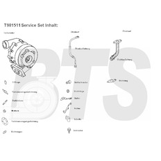Dmychadlo, plnění BTS Turbo T981511BL