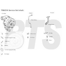 Dmychadlo, plnění BTS Turbo T981516