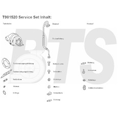 Dmychadlo, plnění BTS Turbo T981520BL