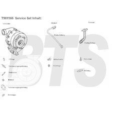 Dmychadlo, plnění BTS Turbo T981556