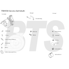 Dmychadlo, plnění BTS Turbo T981558
