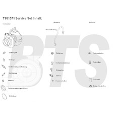 Dmychadlo, plnění BTS Turbo T981571