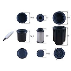 Filtr, roztok močoviny MAHLE ORIGINAL UX 13KIT
