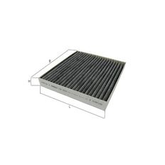 Filtr, vzduch v interiéru MAHLE ORIGINAL LAK 2033