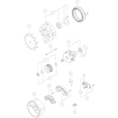 generátor MAHLE ORIGINAL MG 563