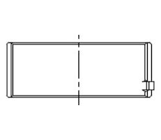 Hlavní ložiska klikového hřídele MAHLE ORIGINAL 007 HL 20246 220