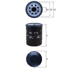 Hydraulický filtr, automatická převodovka MAHLE ORIGINAL HC 174