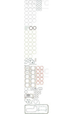 Kompletní sada těsnění, motor VICTOR REINZ 01-25110-42