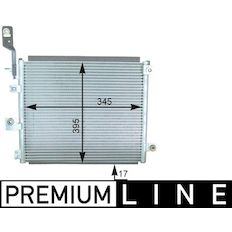 Kondenzátor, klimatizace MAHLE ORIGINAL AC 432 000P