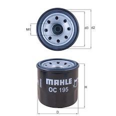 Olejový filtr MAHLE ORIGINAL OC 195