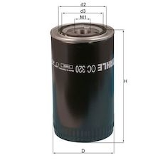 Olejový filtr MAHLE ORIGINAL OC 320