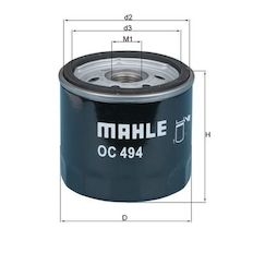 Olejový filtr MAHLE ORIGINAL OC 494