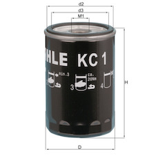 Palivový filtr MAHLE ORIGINAL KC 1