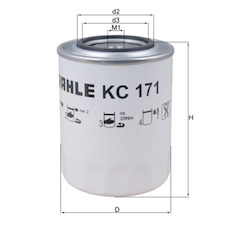 Palivový filtr MAHLE ORIGINAL KC 171