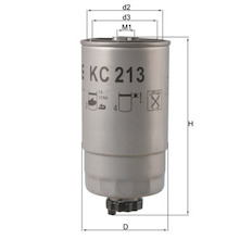 Palivový filtr MAHLE ORIGINAL KC 213
