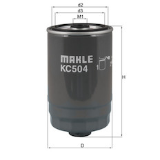 Palivový filtr MAHLE ORIGINAL KC 504