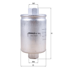 Palivový filtr MAHLE ORIGINAL KL 158