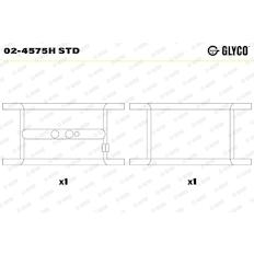Pánev ložiska klikového hřídele GLYCO 02-4575H STD