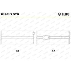 Pánev ložiska klikového hřídele GLYCO H1201/7 STD