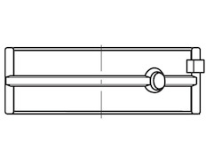 Pánev ložiska klikového hřídele MAHLE ORIGINAL 029 HL 19910 025