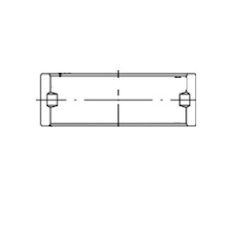 Pánev ložiska klikového hřídele MAHLE ORIGINAL 029 HL 21924 000