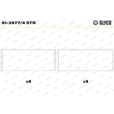 Pánev ojničního ložiska GLYCO 01-3977/4 STD