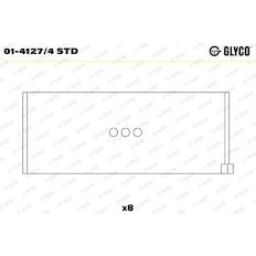 Pánev ojničního ložiska GLYCO 01-4127/4 STD