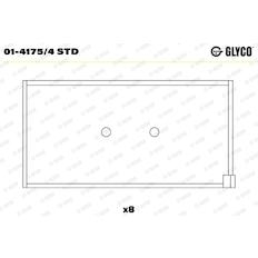 Pánev ojničního ložiska GLYCO 01-4175/4 STD