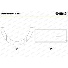 Pánev ojničního ložiska GLYCO 01-4191/4 STD
