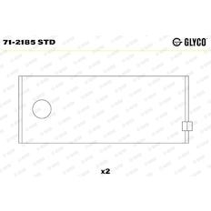 Pánev ojničního ložiska GLYCO 71-2185 STD