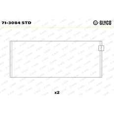 Pánev ojničního ložiska GLYCO 71-3084 STD
