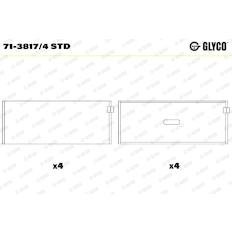 Pánev ojničního ložiska GLYCO 71-3817/4 STD