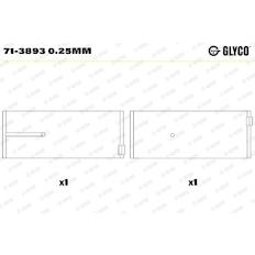 Pánev ojničního ložiska GLYCO 71-3893 0.25MM
