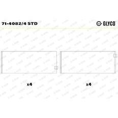 Pánev ojničního ložiska GLYCO 71-4082/4 STD