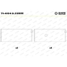 Pánev ojničního ložiska GLYCO 71-4104 0.25mm
