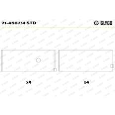 Pánev ojničního ložiska GLYCO 71-4567/4 STD